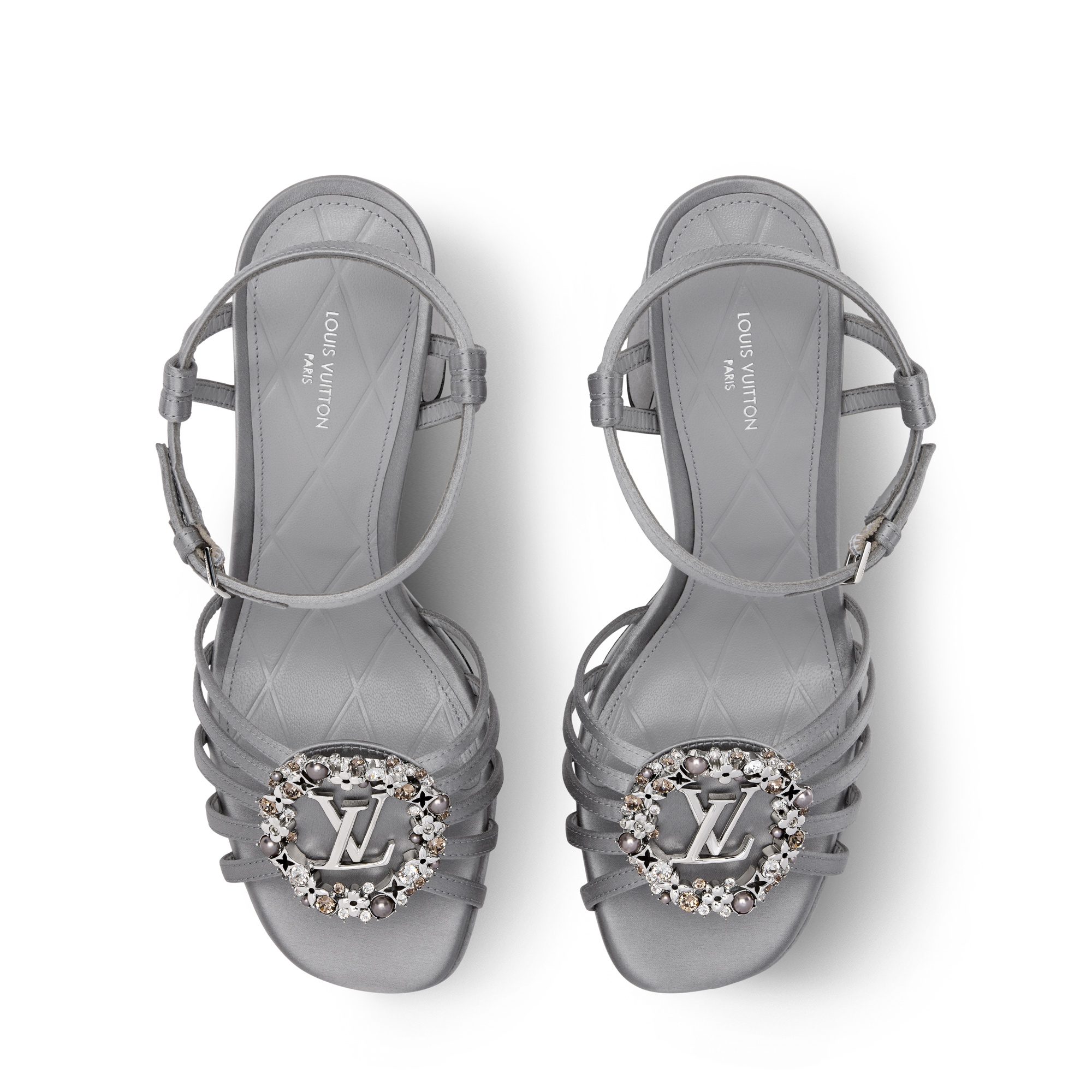 Louis Vuitton シルバー サンダル 10 Louis Vuitton シルバー サンダル